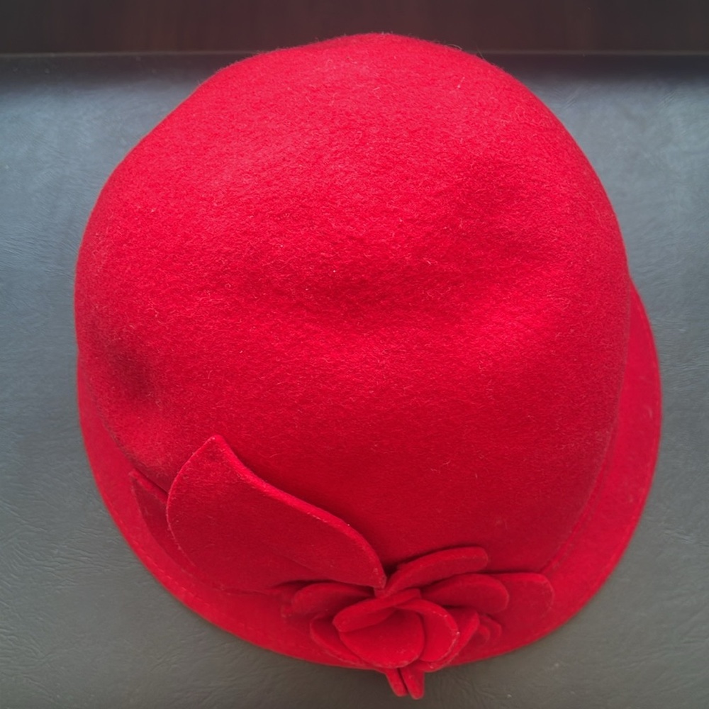 Three-Dimensional Flower Woolen Dome Fishman Buck… - image 3